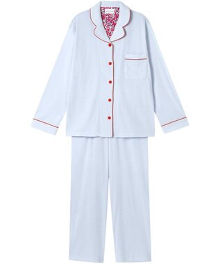 une nana cool 【綿100％】フライスパジャマ　ＭＡＤＥ　ＷＩＴＨ　ＬＩＢＥＲＴＹ　ＦＡＢＲＩＣ SX