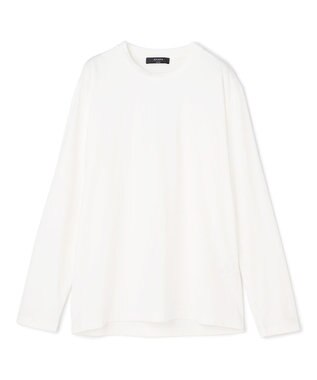 JOSEPH HOMME 新色追加【高機能素材】ハイゲージベアスムース　クルーネック長袖Ｔシャツ ホワイト系