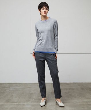 BEIGE， CORBY / クロップドパンツ C.Gray