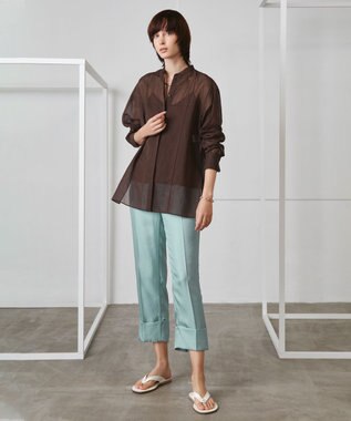 BEIGE， CARO / クロップドパンツ Aqua