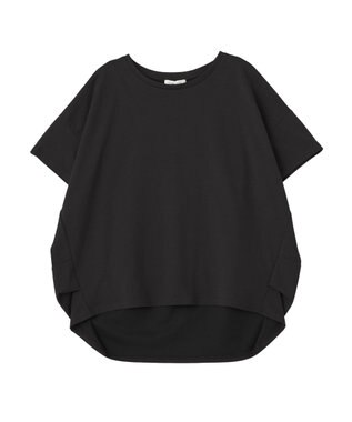 Green Parks 超冷感コクーンカットプルオーバー Black