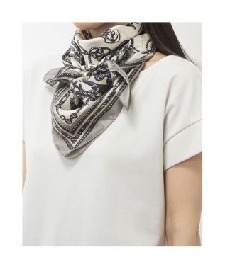 UNBILLION カカトゥ kakatoo / ロープアンカーシルクスカーフ GY