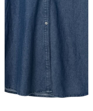 AMERICAN HOLIC デニムフレアシャツワンピース Indigo