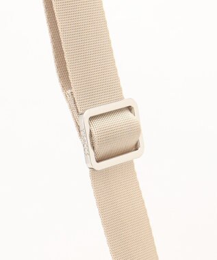 Y'SACCS ダブルタブ　トラベルショルダーバッグ ライトベージュ