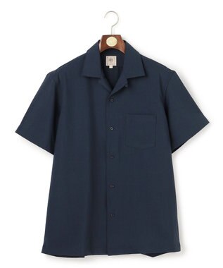 J.PRESS MEN 【WEB・一部店舗限定】リネンライク オープンカラーシャツ