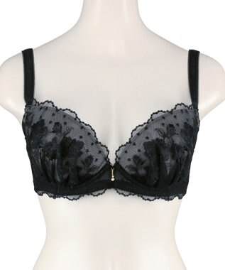 San-ai Resort（三愛水着楽園） エレガントコレクション 【2412】 単品ブラEFGカップ ブラック