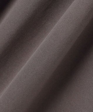 BEIGE， 【洗える】GLANTHUS / コットンカーブラインロングフレアワンピース Slate