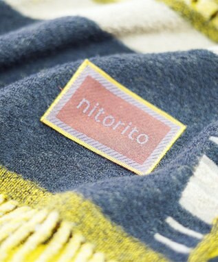 nitorito 【UNISEX】window ストール chracoal