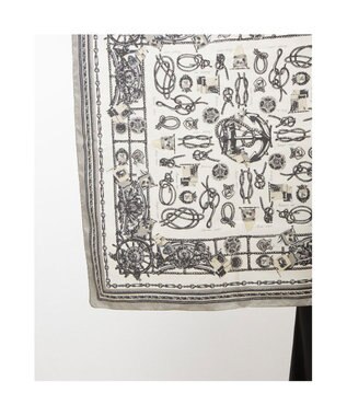 UNBILLION カカトゥ kakatoo / ロープアンカーシルクスカーフ GY