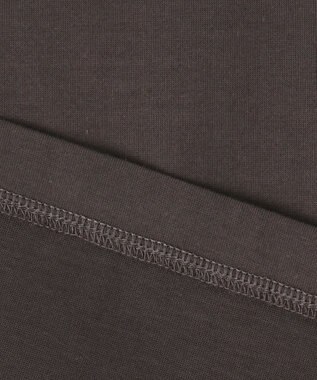 23区 【洗える】ハイエンド フレアスリーブ Tシャツ ダークブラウン系