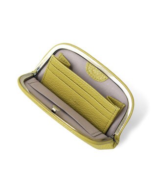 FOLNA RD ショート天溝がま口 財布 グリーン