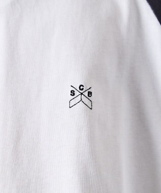 CRAFT STANDARD BOUTIQUE ワンポイント刺繍ラグランロンＴ White
