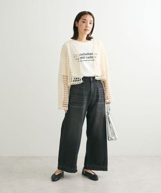 Green Parks ・ＳＵＧＡＲ　ＳＰＯＯＮ　２ｗａｙフラワーメッシュカーデ Ivory