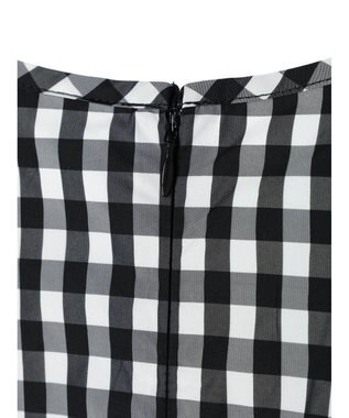 Green Parks コルセット風ミニワンピースⅡ Gingham Check