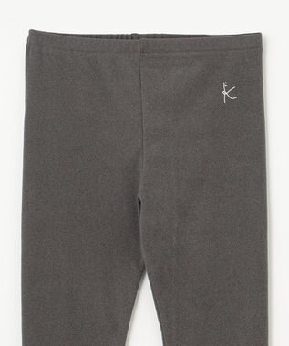組曲 KIDS 【150-160㎝】あったか レギンス グレー系