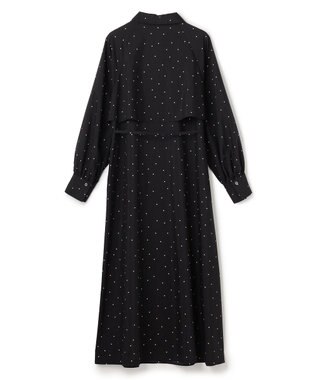 UNFILO L フライヨーク ワンピース ブラックドット