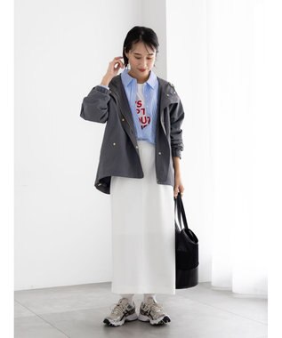 Te chichi エンブロイダリーロゴTシャツ レッド