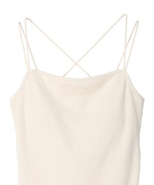 Green Parks カップ付きマルチストラップキャミ２ Light Beige