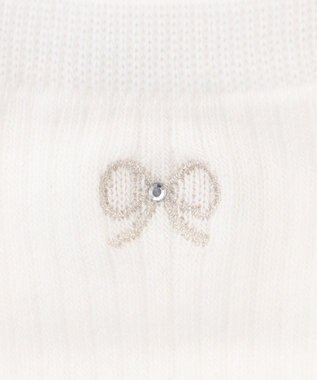 ANY KIDS ワンポイントハイソックス オフホワイト