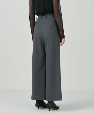 GRACE CONTINENTAL ワイドワークパンツ グレー
