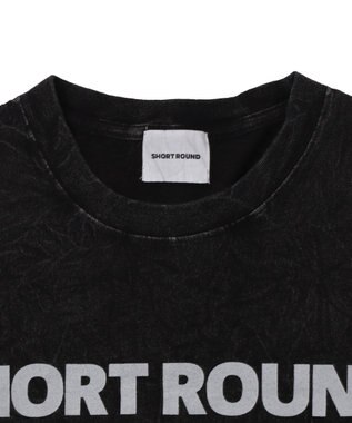 WEGO 【ユニセックス着用ITEM】ケミカルウォッシュグラフィックT（LS） ブラック