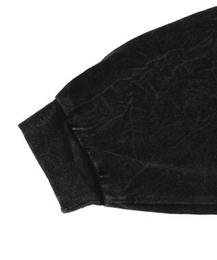 WEGO 【ユニセックス着用ITEM】ケミカルウォッシュグラフィックT（LS） ブラック