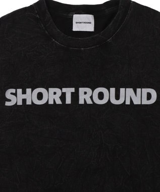 WEGO 【ユニセックス着用ITEM】ケミカルウォッシュグラフィックT（LS） ブラック