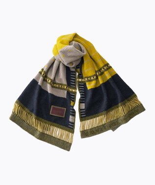 nitorito 【UNISEX】window ストール chracoal