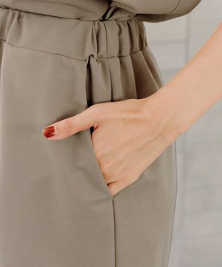 Tiaclasse 【選べる】フレア＆タイトカノコスカート セミタイト：ベージュ