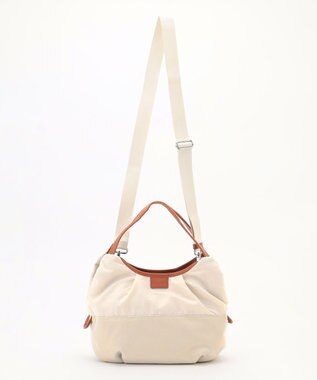 Y'SACCS シワナイロン2WAYトートバッグ SSサイズ アイボリー