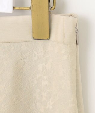 ANY SIS 【洗える】レーシーミルフィーユ スカート ベージュ