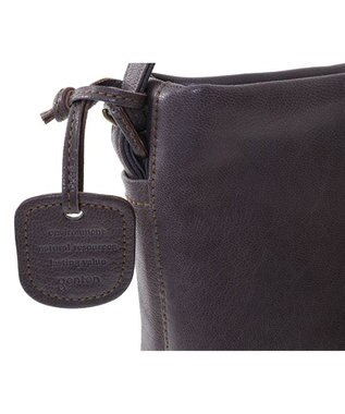 genten ゴートベーシック 2WAYショルダーバッグ グレー