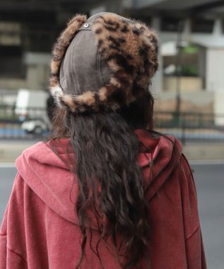 WEGO 【ユニセックス着用ITEM/暖かい】フライトキャップ 柄1