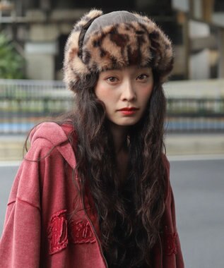 WEGO 【ユニセックス着用ITEM/暖かい】フライトキャップ 柄1