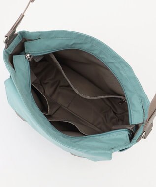 Y'SACCS ダブルタブ　トラベルショルダーバッグ ライトグリーン