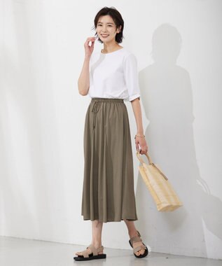 J.PRESS LADIES 【WEB限定】2way 天然石 イヤカフ リング ブラウン系