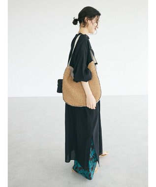 CRAFT STANDARD BOUTIQUE ジョーゼットワンピース Black