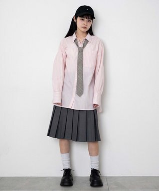 WEGO ボリュームBIGシャツ ピンク