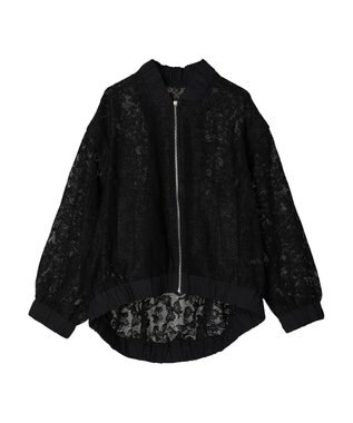 Green Parks ２ＷＡＹ　レースブルゾン Black