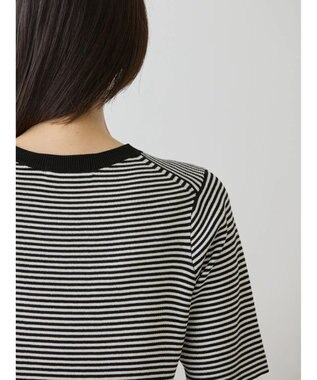 AMERICAN HOLIC ５分袖リブニットプルオーバー Border