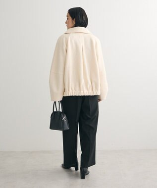 Green Parks ２ＷＡＹカラーコクーンブルゾン Ivory