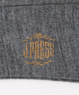 J.PRESS MEN 【カジュアル】ウールリブソックス グレー系