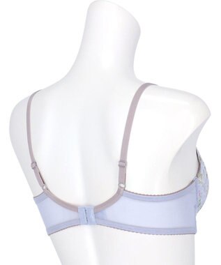 WACOAL 【重力ケアブラ】 ノンワイヤーブラ バストを重力から守る まる胸をキープ ラクなつけごこち Gカップまで対応 大きいサイズ レディース BXB194 /ワコール ブルー