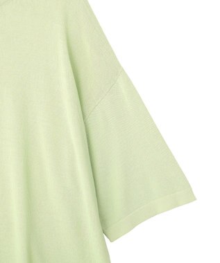 AMERICAN HOLIC 配色コクーンシルエットニット Light Green
