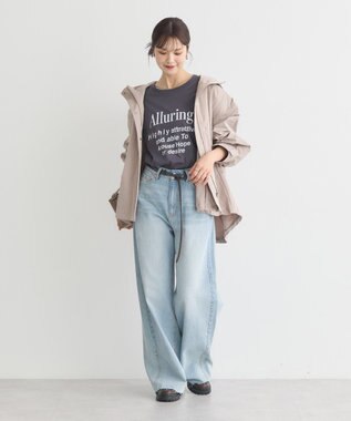 earth music&ecology マウンテンパーカー Beige