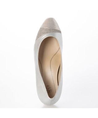 Riz raffinee <Riz raffinee>【３E】アシメトリーパンプス シルバー