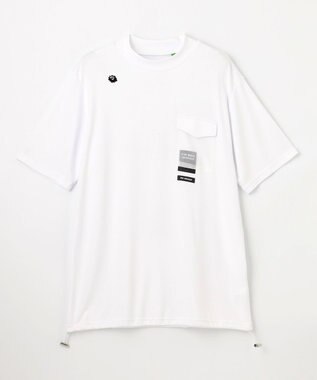 PW CIRCULUS 【MEN】DRY COOL MOVE モックネックT ゴルフ ホワイト系