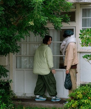 KWD 【日本製】DOWN BAG グリーンダウン ダウンバッグ ブラック