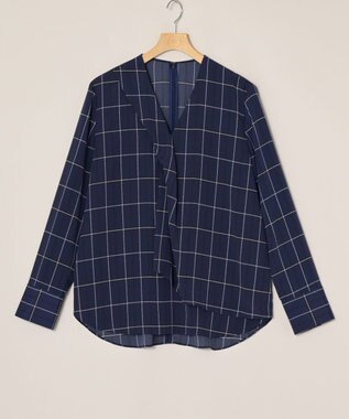 ONWARD Reuse Park 【ICB】ブラウス春夏 ネイビー