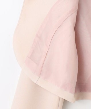 ANY KIDS 【2点セット】セーラージャケット+チェックワンピース ピンクベージュ